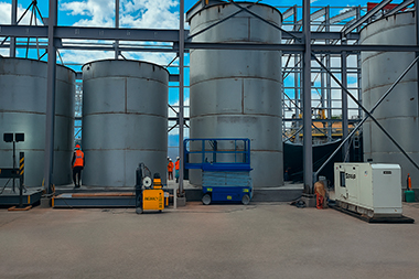 Proyecto Construcción de Tanques Inoxidable